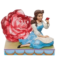 Disney Traditions - Belle with Rose, H: 12 cm.